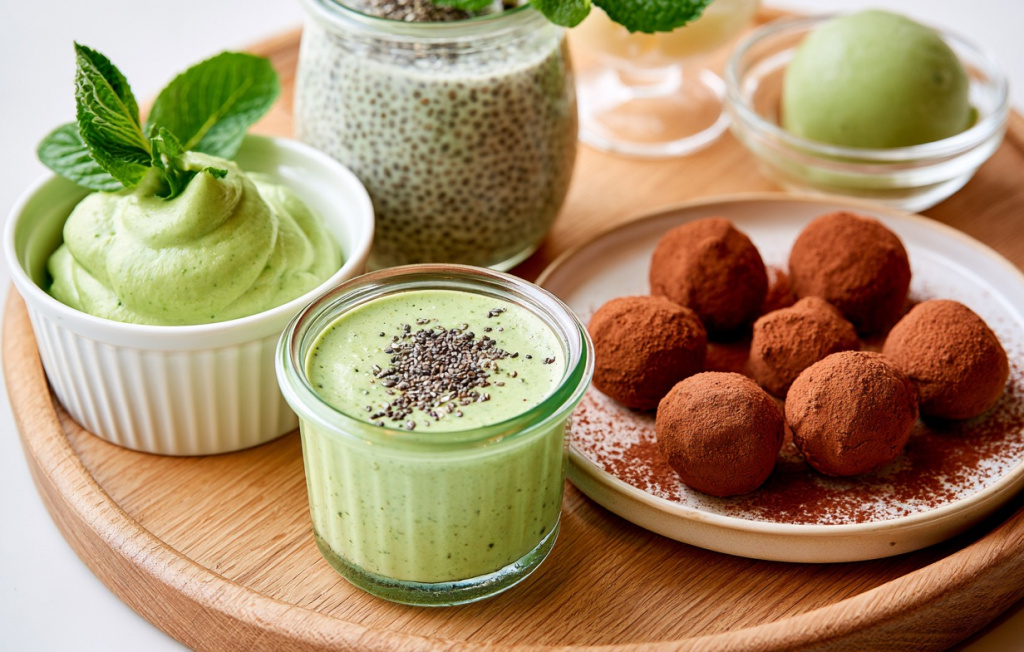  Вкусные легкие десерты - Иллюстрация сгенерирована нейросетью