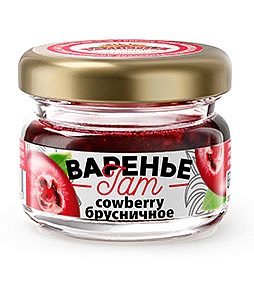 Варенье Брусничное, банка 30 гр